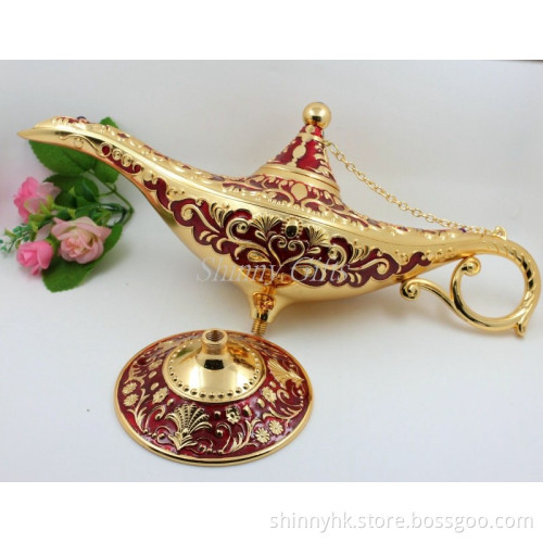 Shinny Gifts Legend Fary Tale Aladdin Magic Lamp Light Pot Wedding Gift